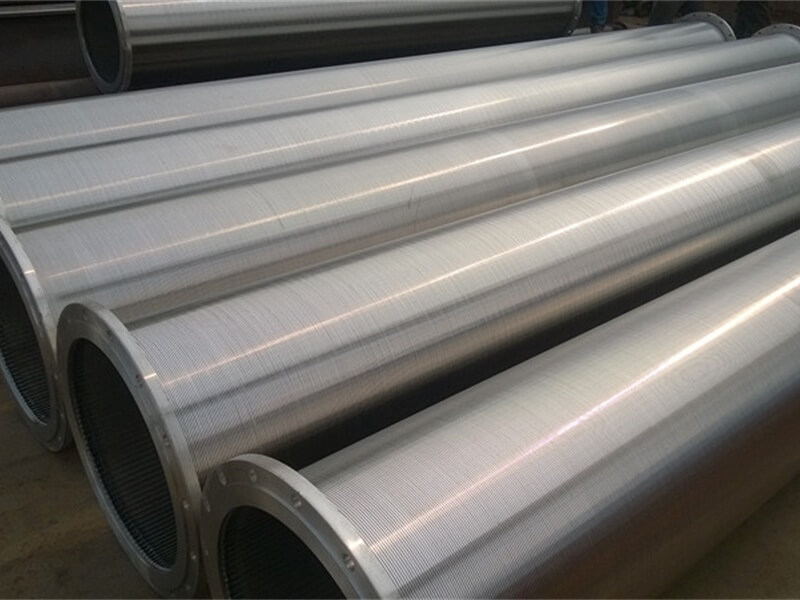 Stainless Steel Wedge Wire Screen with Large Filtration Area